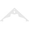 Ekena Millwork Pitch Heath Architectural Grade PVC Gable Pediment, 72"W x 33"H x 1"P (11/12) GPP072X033X100HEA - alternate 3